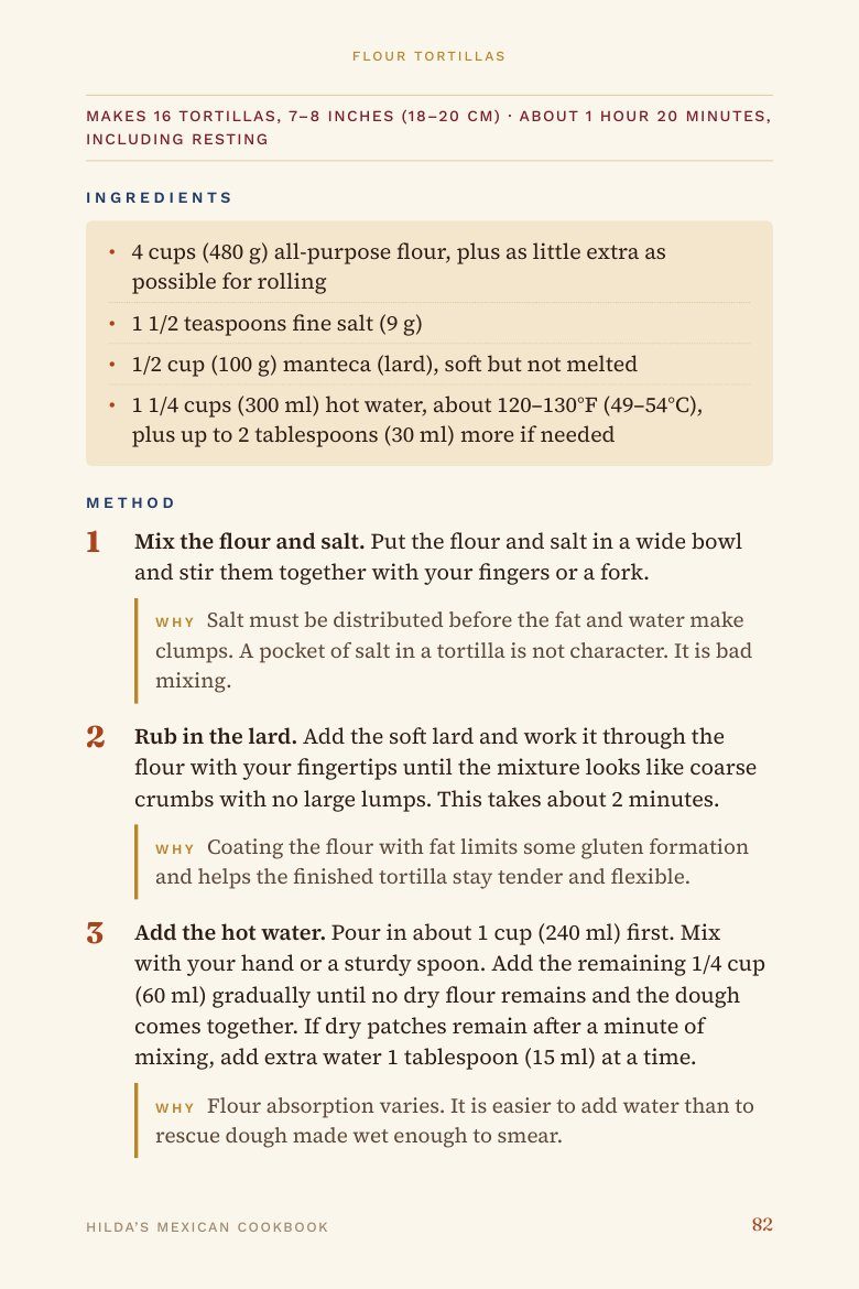 Page 82, Everyday Flour Tortillas